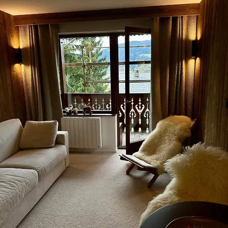 Cocon De Charme A Megeve, Confort Et Vue Apartmán Megève