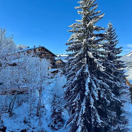 Cocon De Charme A Megeve, Confort Et Vue Lägenhet Megève