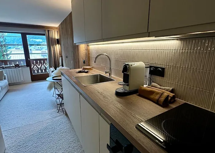 Apartmán Cocon De Charme A Megeve, Confort Et Vue Megève