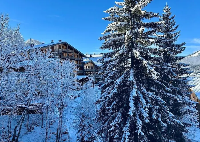 Cocon De Charme A Megeve, Confort Et Vue Apartment Megève